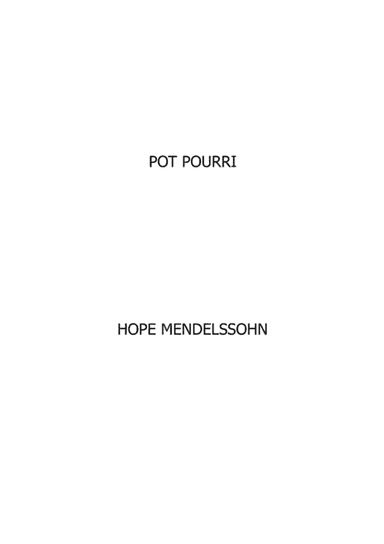Pot Pourri for SSA choir