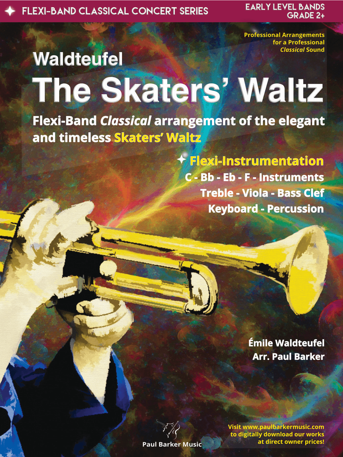 The Skaters' Waltz (Flexible Instrumentation) (arr. Paul Barker)