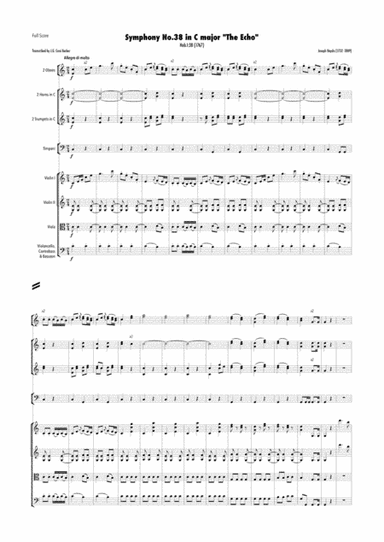 Haydn - Symphony No.38 in C major, Hob.I:38 "The Echo" (arr. J.G. Cucó Barber)