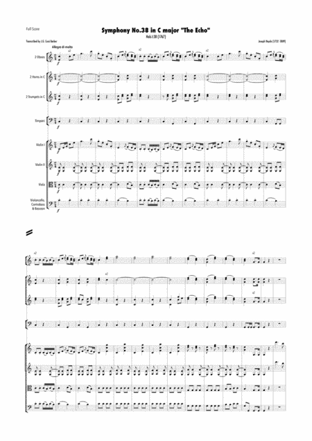 Haydn - Symphony No.38 in C major, Hob.I:38 "The Echo" (arr. J.G. Cucó Barber)