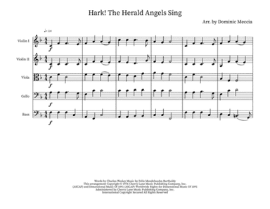 Hark! The Herald Angels Sing (arr. Dominic Meccia)