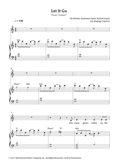 Let It Go (arr. Rodrigo Faleiros)
