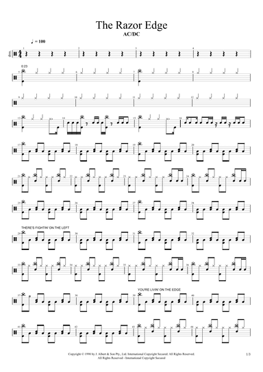 The Razor's Edge (arr. Cyril Mayer)