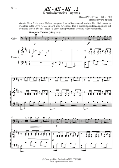 AY - AY - AY ... ! (arr. Pat Spence)