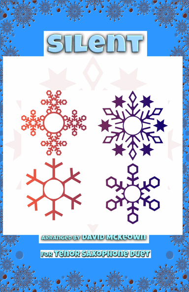 Silent Night, Gospel Style, for Tenor Saxophone Duet (arr. David McKeown)