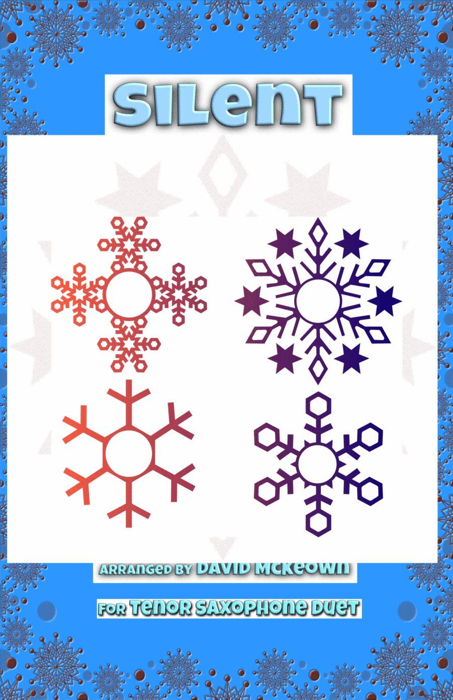 Silent Night, Gospel Style, for Tenor Saxophone Duet (arr. David McKeown)