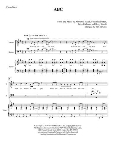 ABC (arr. Tim Sarsany)