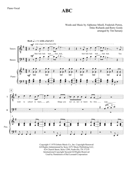 ABC (arr. Tim Sarsany)