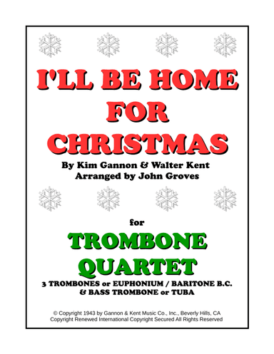 I'll Be Home For Christmas (arr. John Groves)