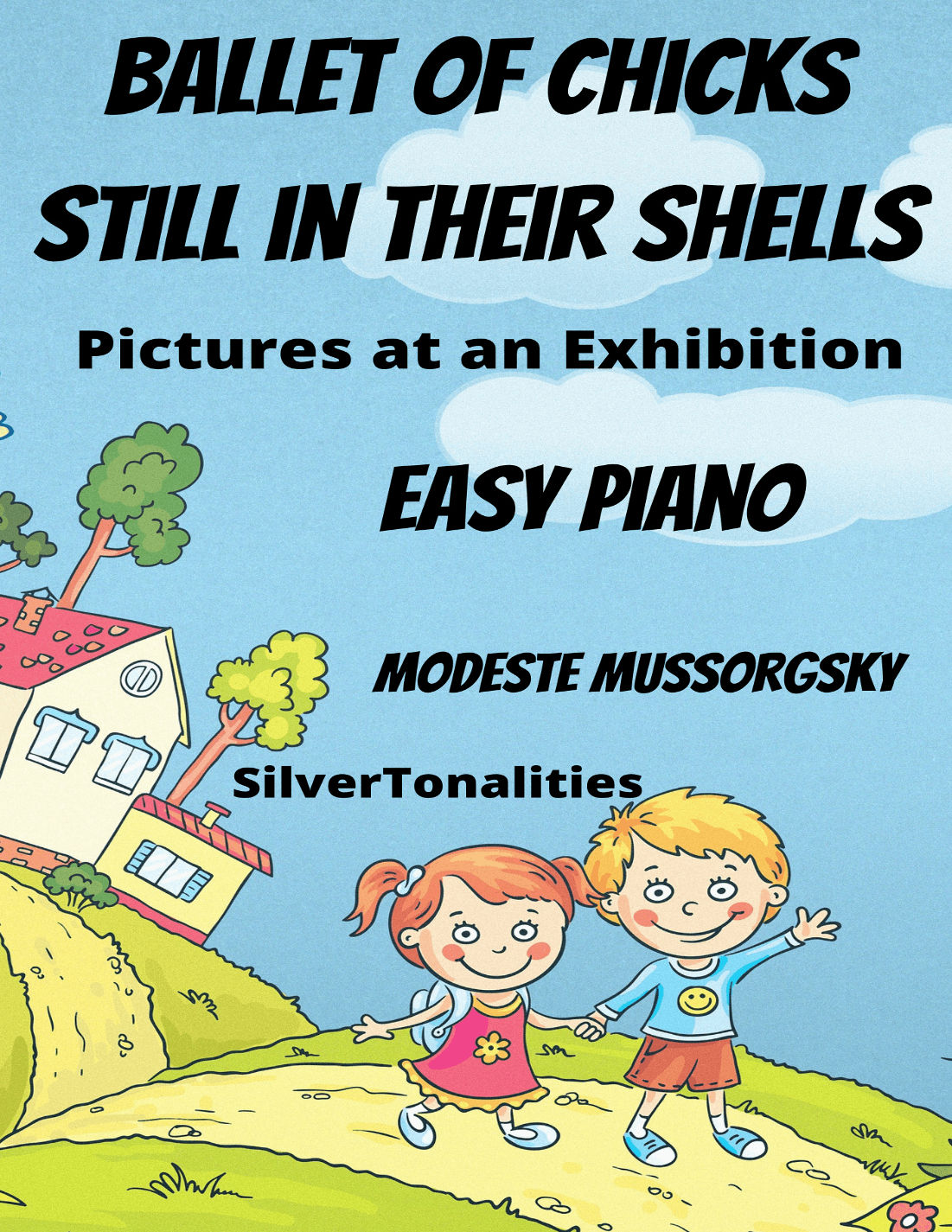 Ballet of Chicks Still In Their Shells Pictures at an Exhibition Easy Piano Standard Sheet Music (arr. SilverTonalities)