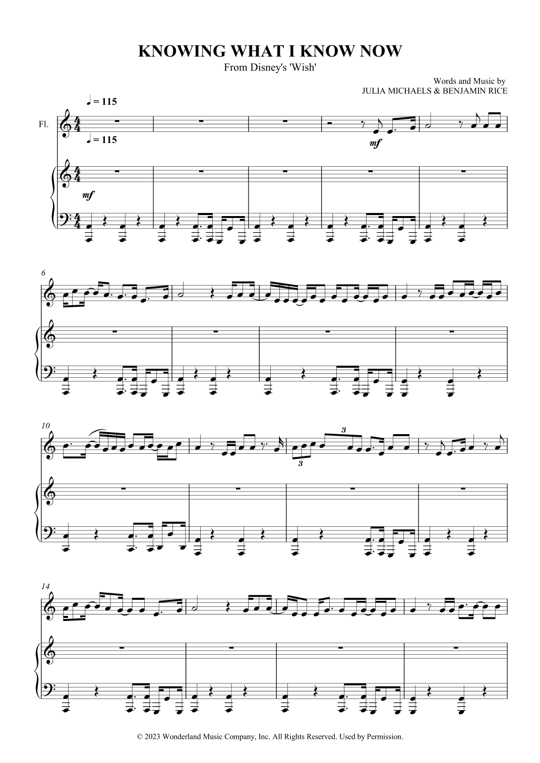 Knowing What I Know Now (arr. SCMusic)