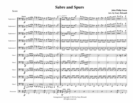 Sabre and Spurs (arr. Gary Bricault)