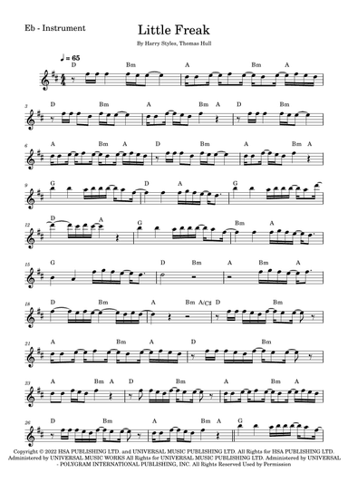 Little Freak (arr. Fabio Eduardo de Oliveira)