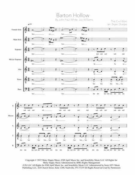 Barton Hollow (arr. Bryan Sharpe)