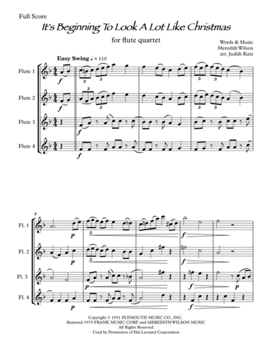 It's Beginning To Look Like Christmas (arr. Judith Katz)