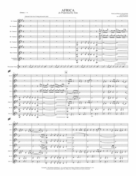 Africa (arr. Zachary McKnon)