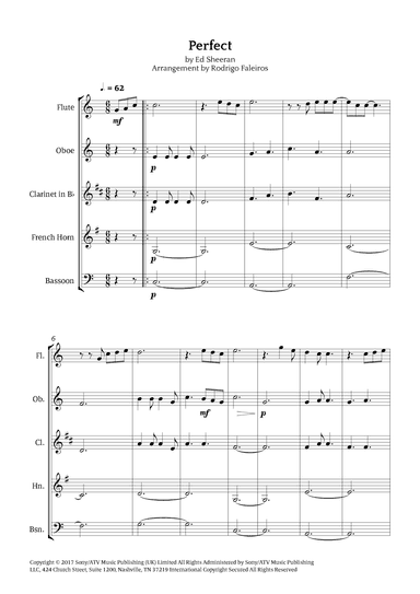 Perfect (arr. Rodrigo Faleiros)