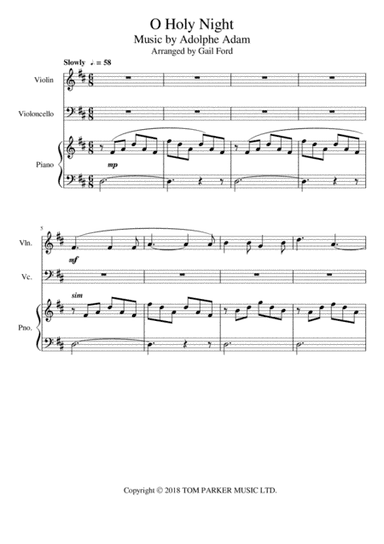 Holy Night, O (arr. Gail Ford)