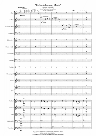 Parlami D'amore Mariu (arr. A.Karabaev)