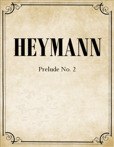 Prelude No. 2