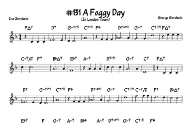 A Foggy Day (in London Town) (arr. John Fries)