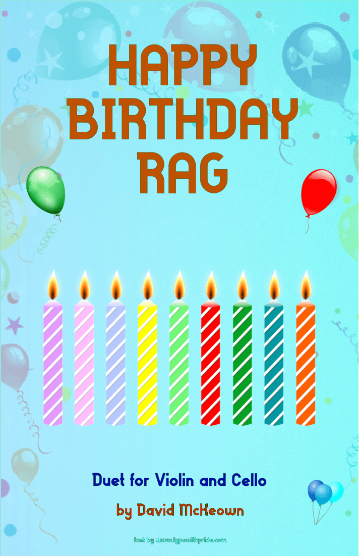 Happy Birthday Rag, for Violin and Cello Duet (arr. David McKeown)