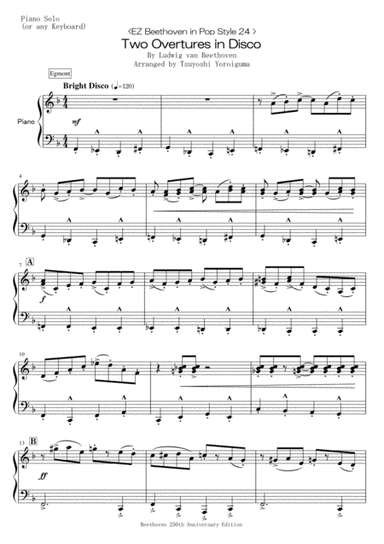 Two Overtures in Disco (arr. Tsuyoshi Yoroiguma)