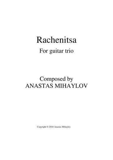Balkan Dance Rachenica (guitar trio)