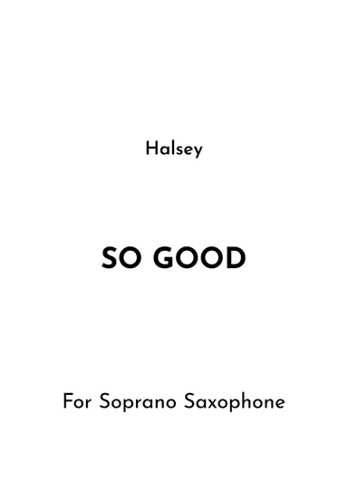 So Good (arr. Jireh J.)