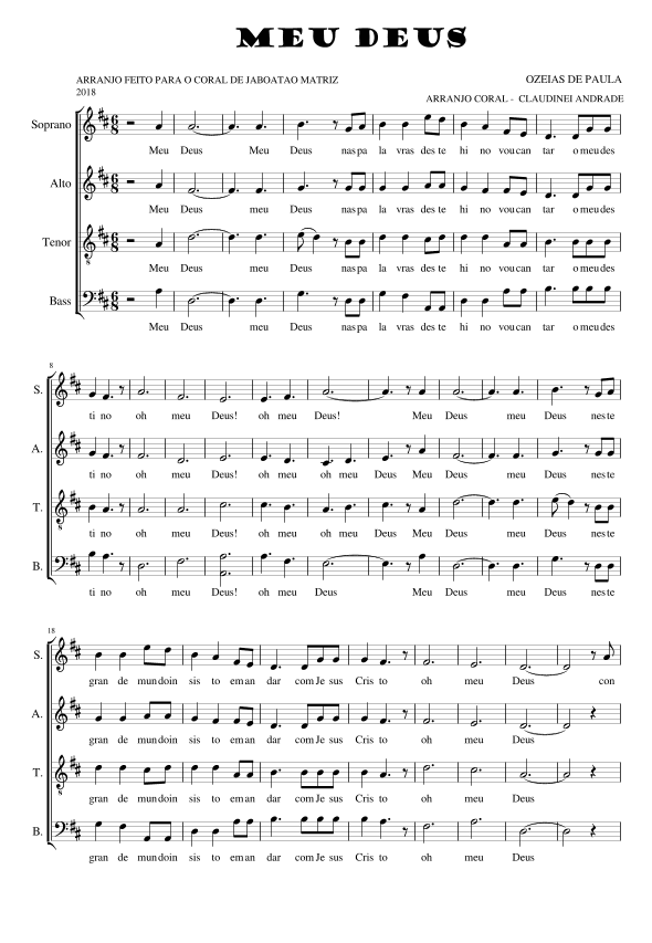 Oh Meu Deus
