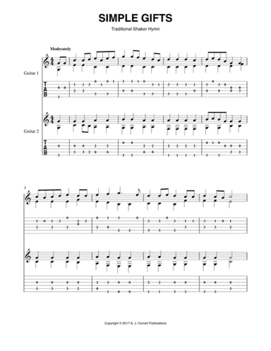 Simple Gifts (arr. Mark Phillips)