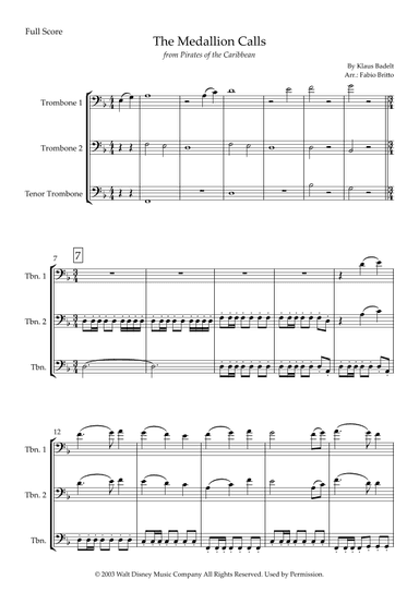 The Medallion Calls (arr. Fabio Britto)