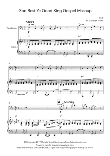 God Rest Ye Good King Gospel Mashup (arr. Hoopla Sheet Music)