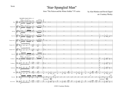 Star Spangled Man (arr. Courtney Mosley)