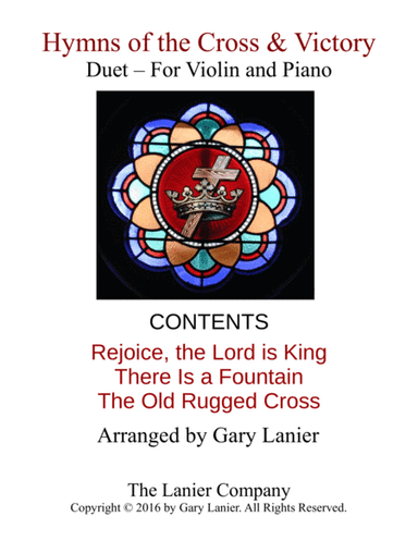 Gary Lanier: Hymns of the Cross & Victory (Duets for Violin & Piano) (arr. Gary Lanier)
