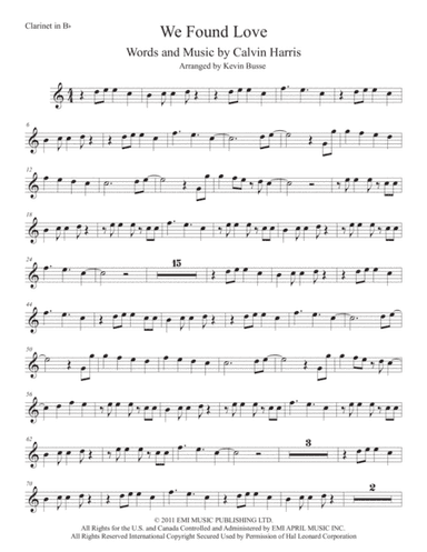We Found Love (arr. Kevin Busse)