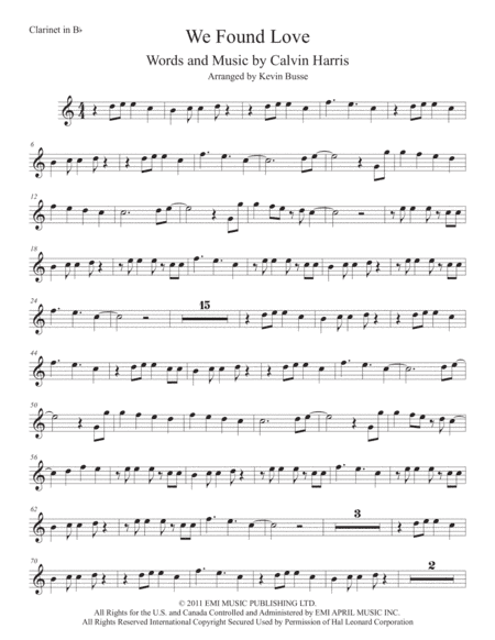 We Found Love (arr. Kevin Busse)