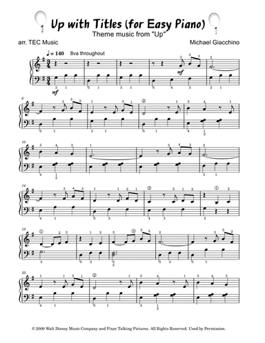 Up With Titles (arr. TEC Music)