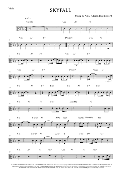 Skyfall (arr. Anderson Quevedo)