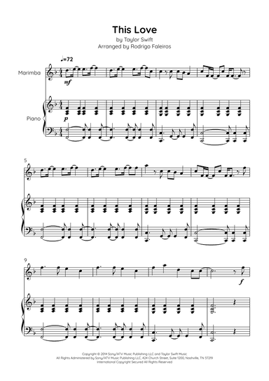 This Love (arr. Rodrigo Faleiros)