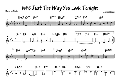 Just The Way You Look Tonight (arr. John Fries)