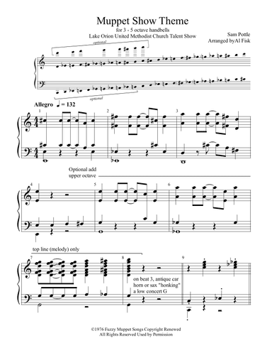 The Muppet Show Theme (arr. Al Fisk)