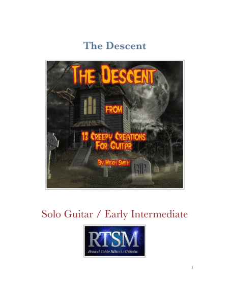 The Descent from "13 Creepy Creations for Guitar"