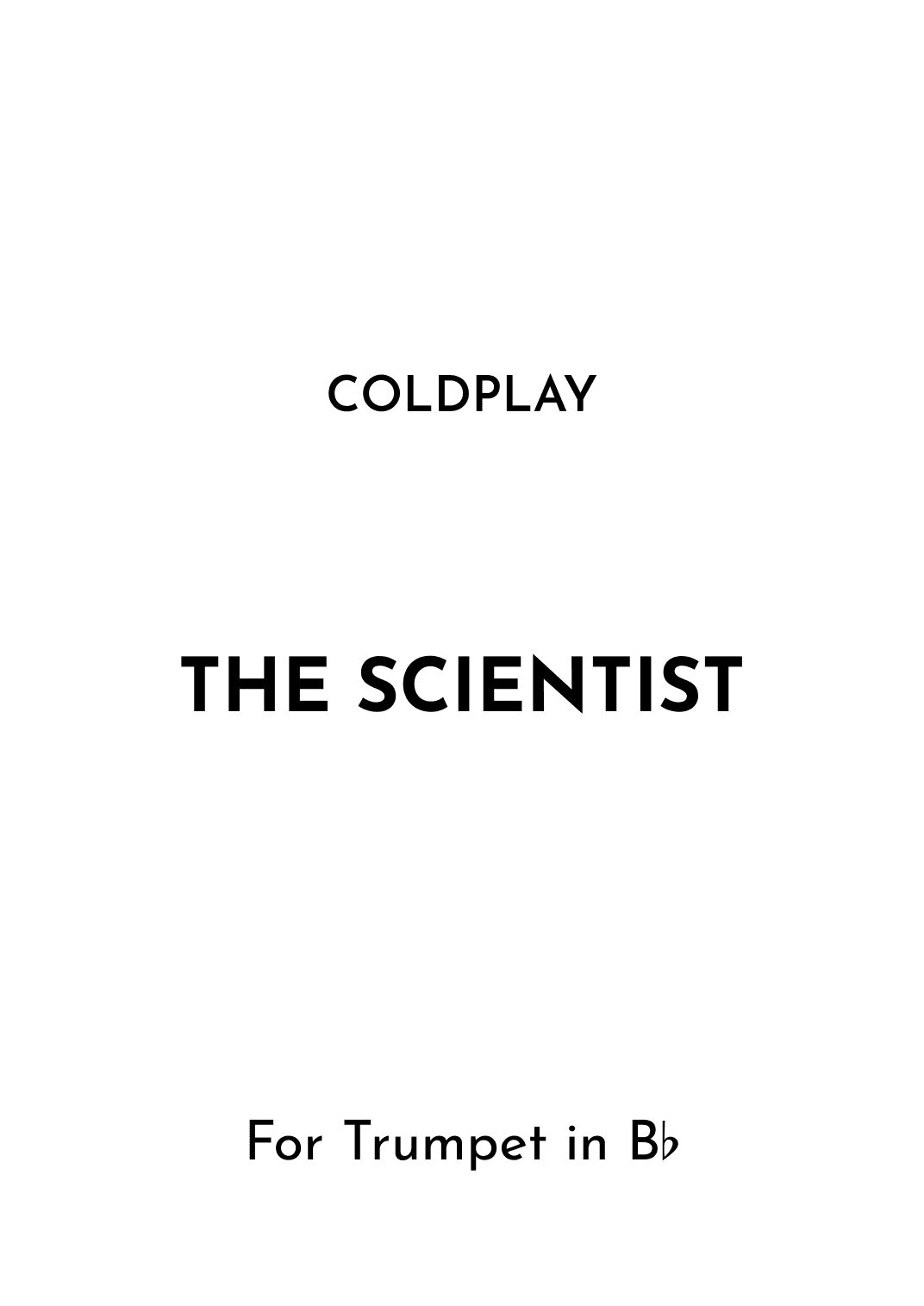 The Scientist (arr. Jireh J.)