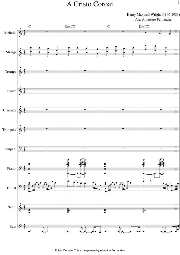 A Cristo Coroai (arr. Albertino Fernandes)