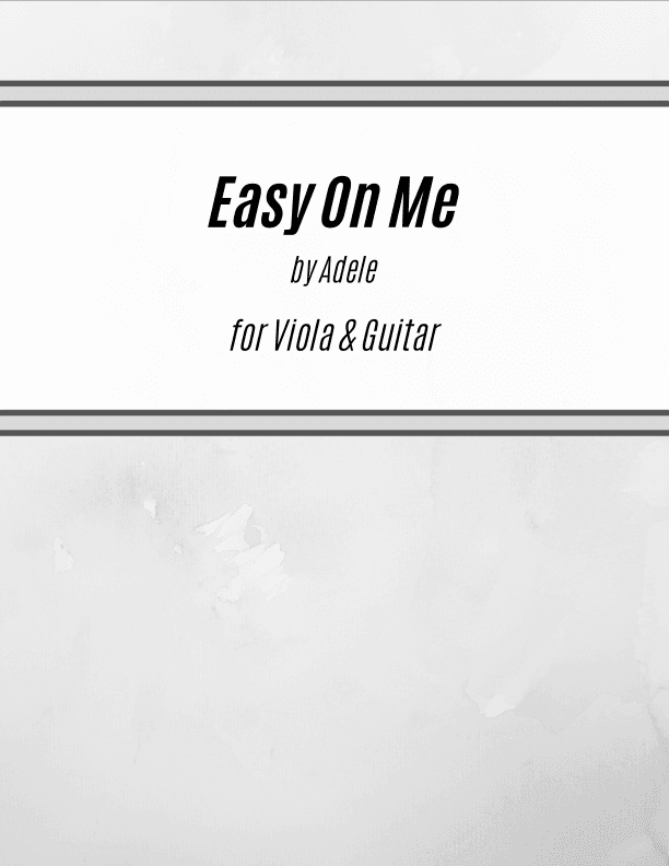 Easy On Me (arr. Kenneth Pasciak)