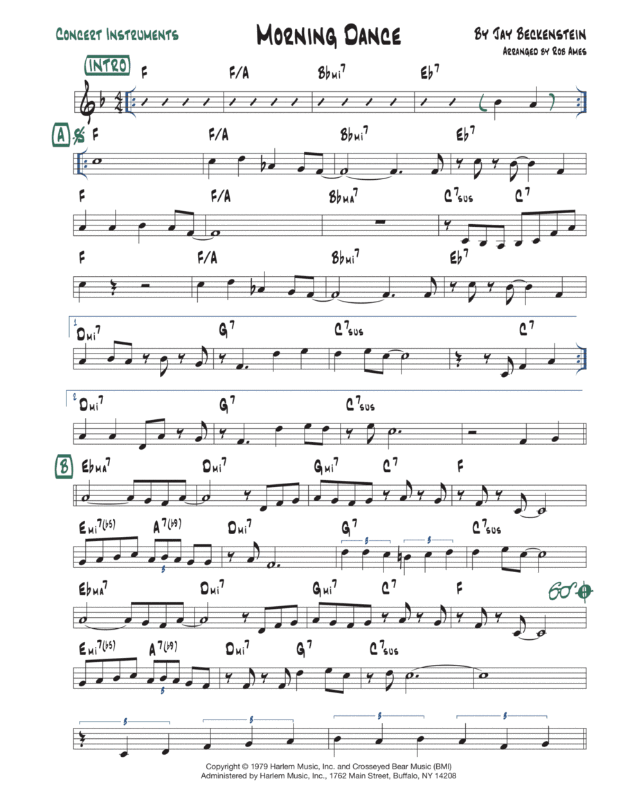 Morning Dance (arr. Rob Ames)