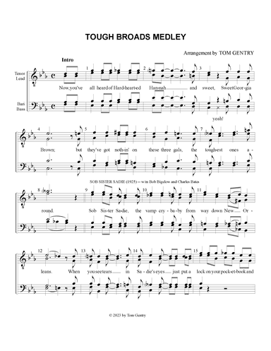 Dangerous Nan Mcgrew (arr. Tom Gentry)