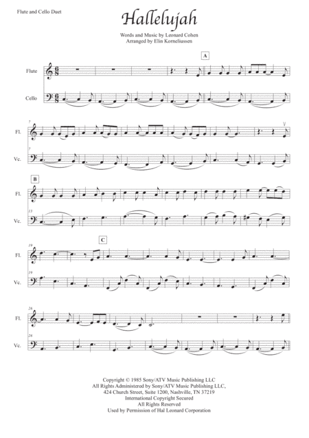 Hallelujah (arr. Elin Korneliussen)