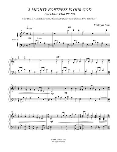 A Mighty Fortress is Our God (arr. Ellis)